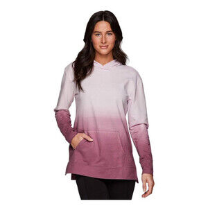 RBX Women's Live Life Active Pink Dip Dye Pull On Hoodie Size S/P
